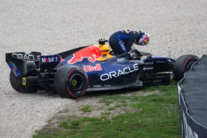 Max Verstappen Undergoes Hand X-Rays Following Australian GP Qualifying Crash