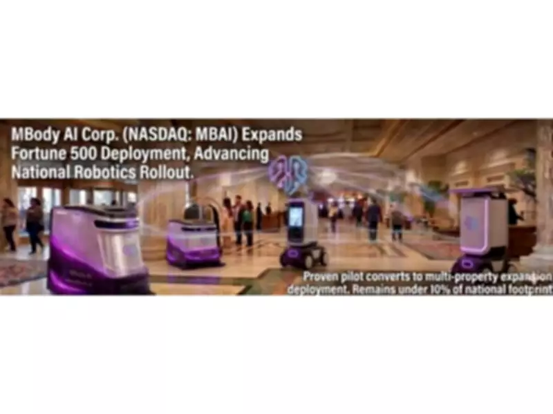MBody AI Expands Fortune 500 Robotics Deployment Across Multiple Properties