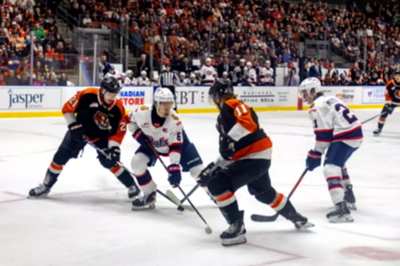 Medicine Hat Tigers Dominate Regina Pats 6-2 in WHL Playoffs Game 1