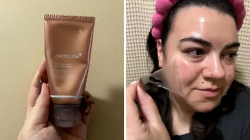 Medicube's Viral Overnight Peel-Off Face Mask: A Personal Review and Experience