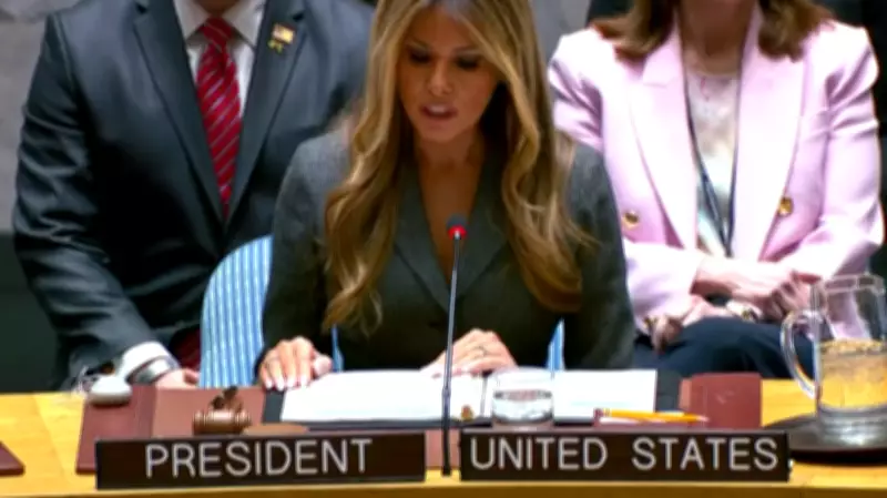 Melania Trump's UN Peace Address Sparks Controversy Amid Iran Strikes