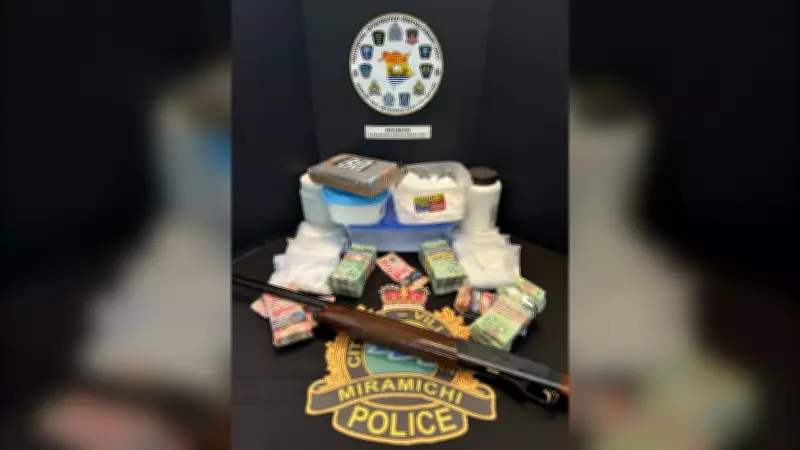 Miramichi Police Seize 23,000 Meth Tablets and Shotgun in Major Drug Bust