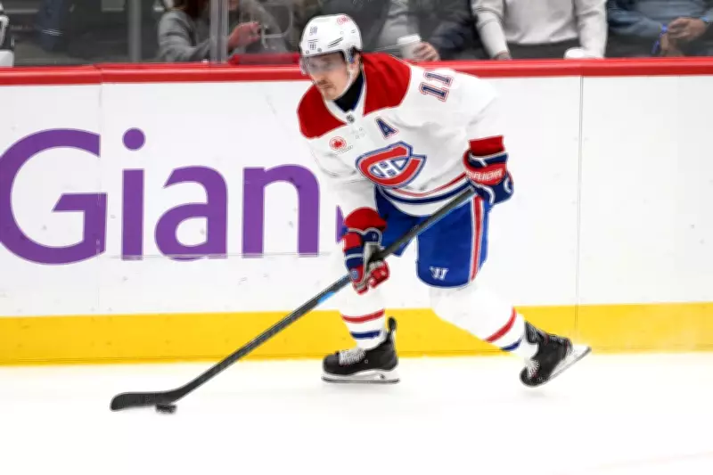 Montreal Canadiens' Brendan Gallagher Sits as Healthy Scratch Against Sharks
