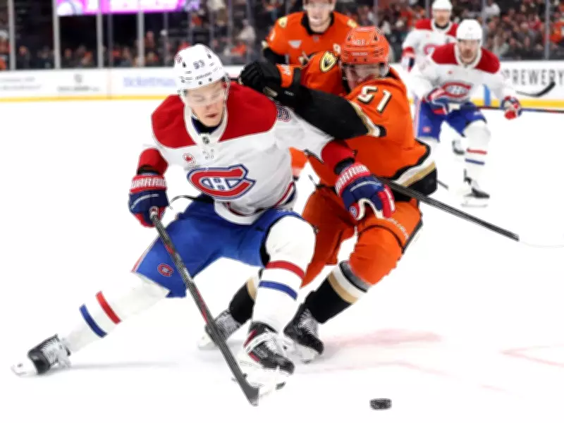 Montreal Canadiens' High-Octane Offense Falls Short in California Road Trip Loss