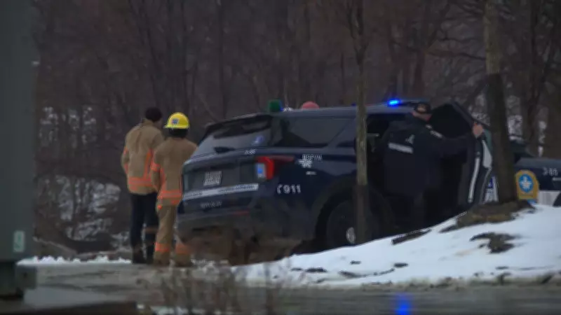 Montreal Police Resume Search for Young Man Who Fell Through Ice on Rivière des Prairies