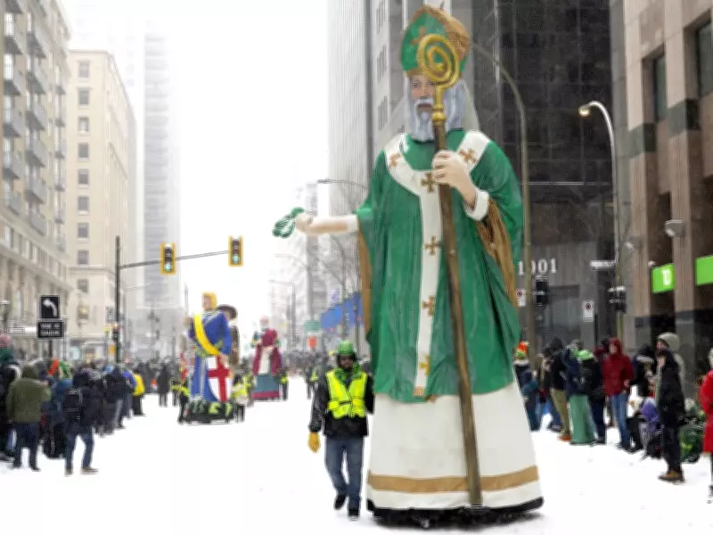 Montreal's St. Patrick's Parade Defies Snow with Irish Spirit and Festive Cheer