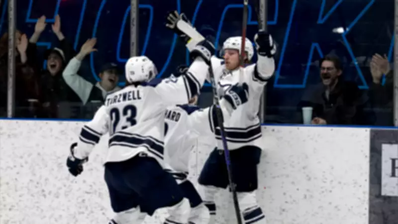 MRU Cougars Triumph 2-1 Over Dinos, Advance to Canada West Hockey Final