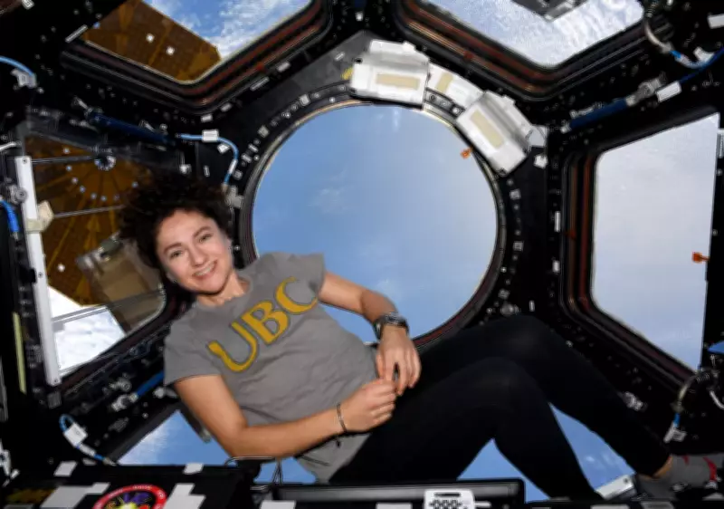 NASA Astronaut Jessica Meir Connects with B.C. Students from Space Station