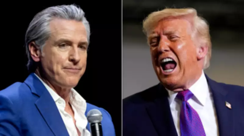 Newsom Clashes with Trump Over Dyslexia Remarks and Cognitive Health Attacks