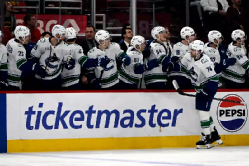NHL's Worst Team Vancouver Canucks Ends Seven-Game Losing Streak with 6-3 Victory Over Chicago Blackhawks
