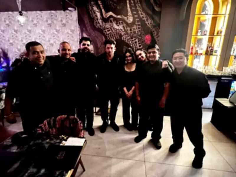 Nick Jonas Returns to Vancouver's Desi Indian Lounge for Repeat Dining Experience