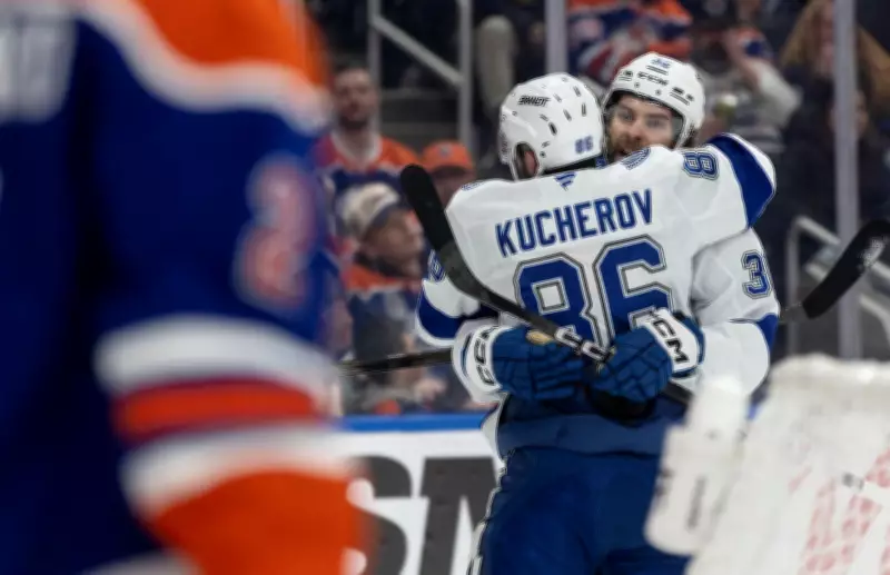 Nikita Kucherov Dominates NHL Scoring Race, Leads Lightning to Victory Over Oilers
