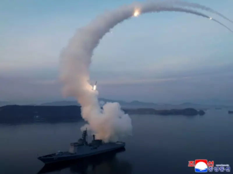 North Korea Launches Over 10 Ballistic Missiles Amid U.S.-South Korea Drills