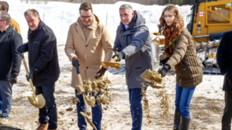 Northern College Breaks Ground on New Sports Dome in Ontario