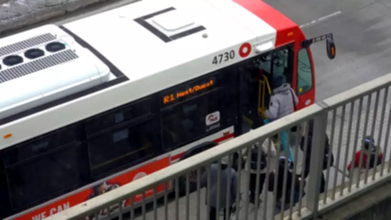OC Transpo Cancels Nearly 500 Bus Trips to Bolster R1 Service After Freezing Rain