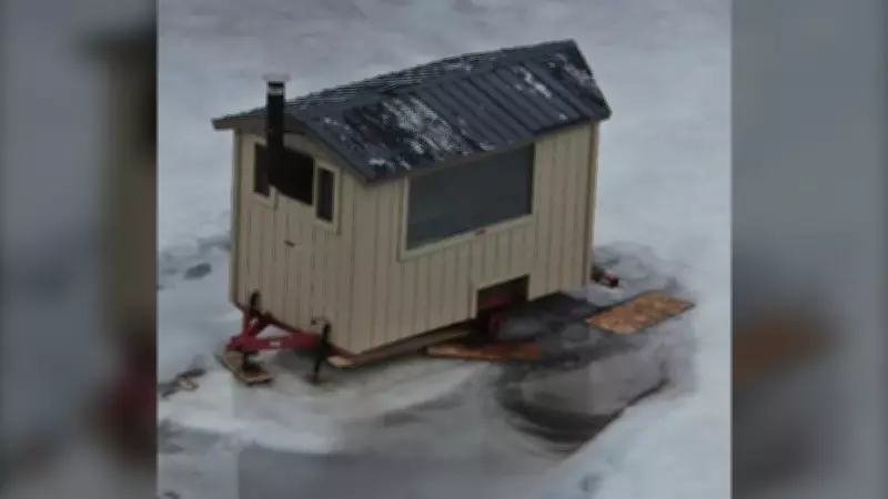 Ontario Seeks Owner of Abandoned Ice Hut on Otter Lake After Unlawful Left