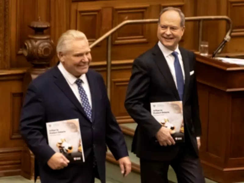 Ontario's 2026 Budget Reveals Shift in Ford Government's Economic Priorities
