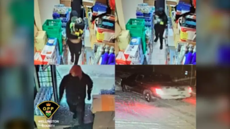 OPP Investigates String of Wellington County Business Break-Ins, Seeks Three Suspects