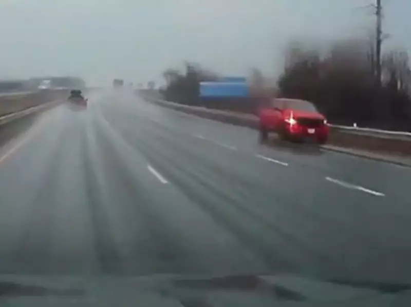 OPP Seeks Wrong-Way Driver After Scary Highway 403 Incident in Brantford