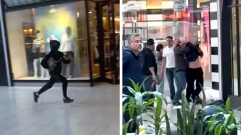 Oshawa Shopper Subdues Smash-and-Grab Robbery Suspect in Mall Chokehold