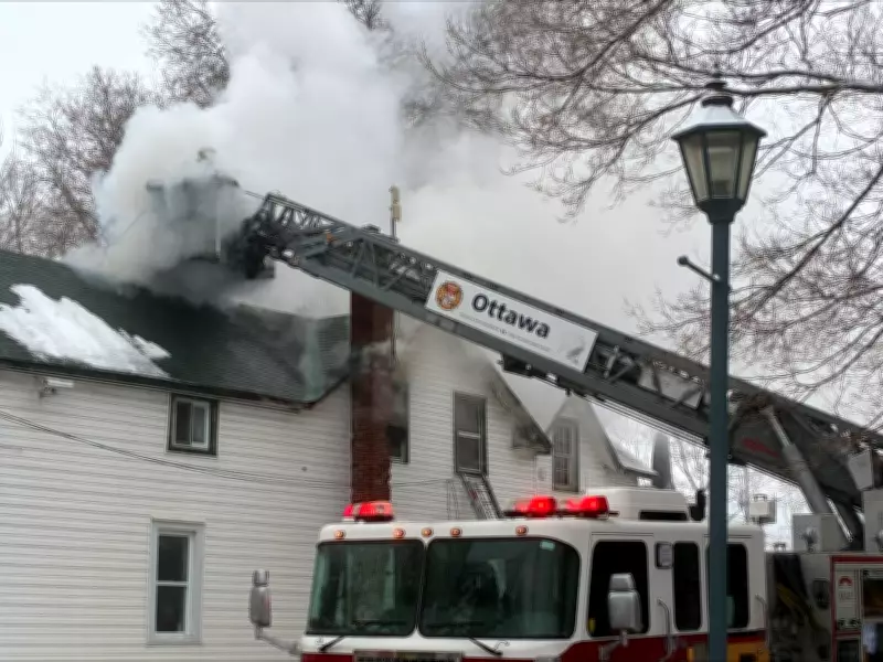 Ottawa Firefighters Battle Major Residential Blaze in Manotick