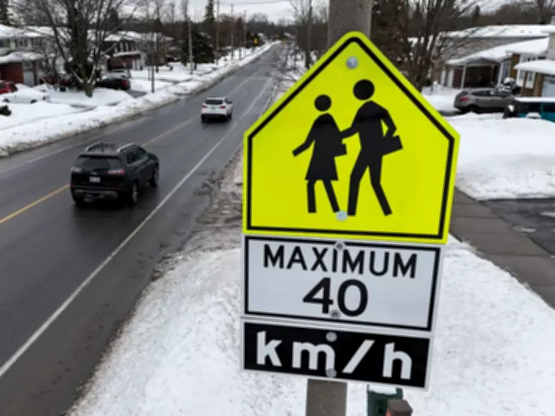 Ottawa Sees Surge in School Zone Speeding After Provincial Camera Ban