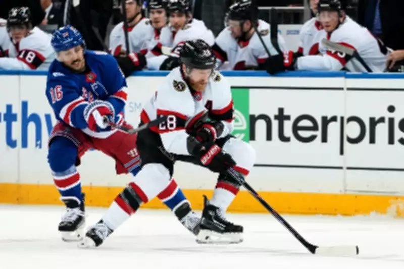 Ottawa Senators Secure Crucial 2-1 Victory Over Rangers in NHL Playoff Push