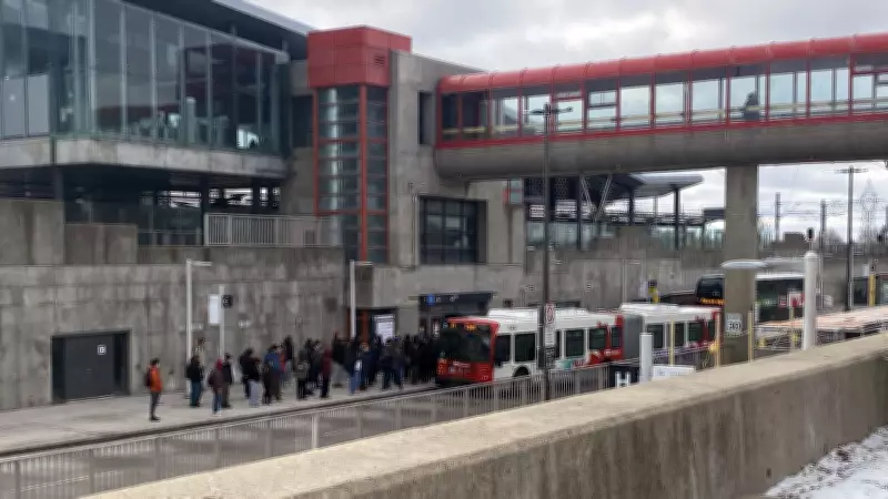Ottawa's O-Train Line 1 Service Disrupted After Freezing Rain Storm