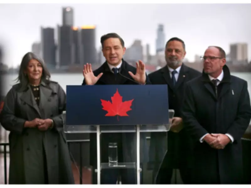 Poilievre Visits Detroit Ahead of Renewed Auto Pact Proposal Announcement