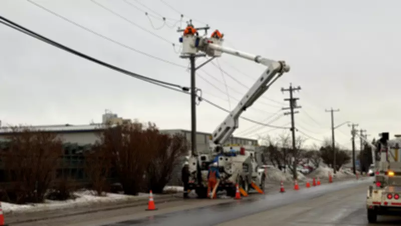Power Line Repairs Underway in Southeast Edmonton After Outage