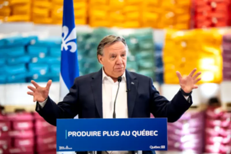 Quebec Premier Legault Defends Interventionist Policy, Backs Jefo Nutrition