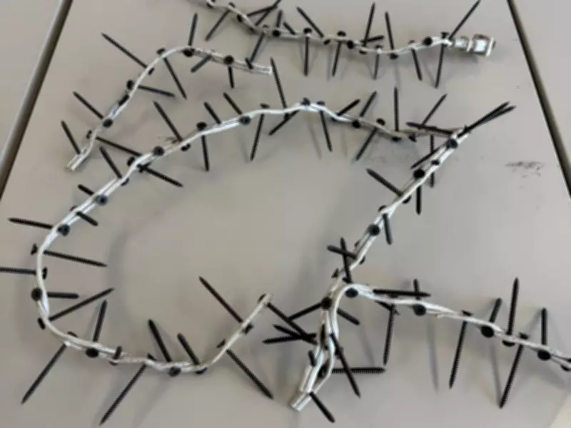 RCMP Investigates Homemade Tire Deflation Devices Found in Nipawin Streets