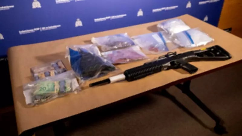 Regina Man Arrested Following Major Drug and Weapon Seizure by Saskatchewan Police