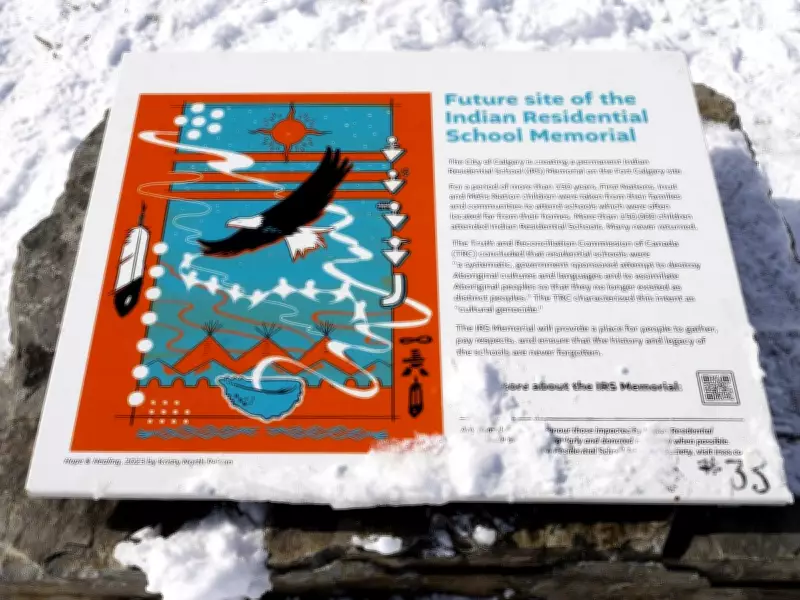 Residential School Memorial Moves to Permanent Home in Calgary Ceremony
