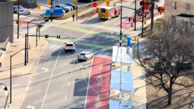 Runaway Fire Hose Snags London Crew as Equipment Detaches from Moving Engine