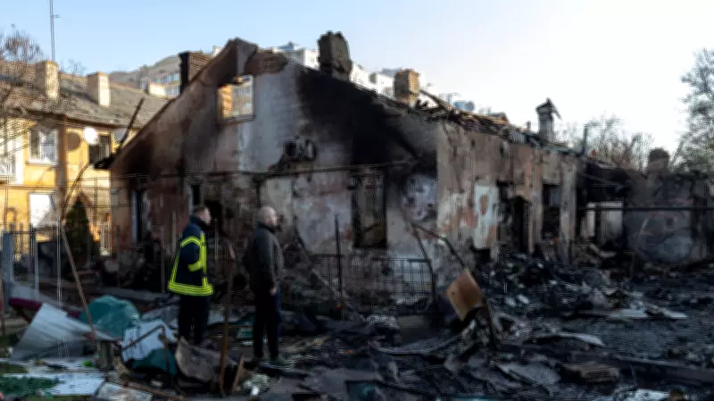 Russia Launches Massive Drone Assault on Ukraine, Killing Five Amid Zelenskyy's Gulf Diplomacy