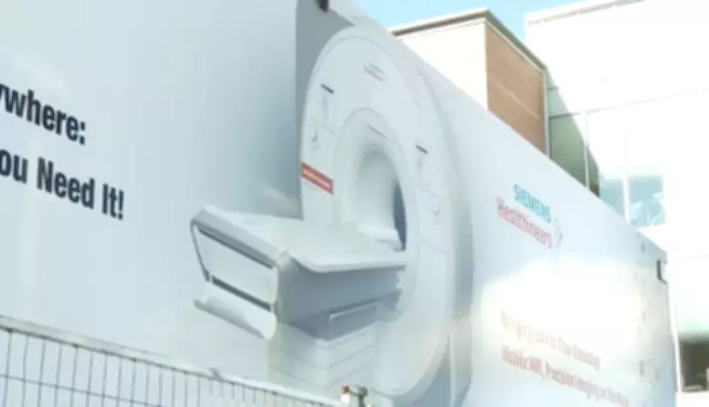 RVH MRI Trailer Removal Marks Progress in Barrie Hospital Upgrades