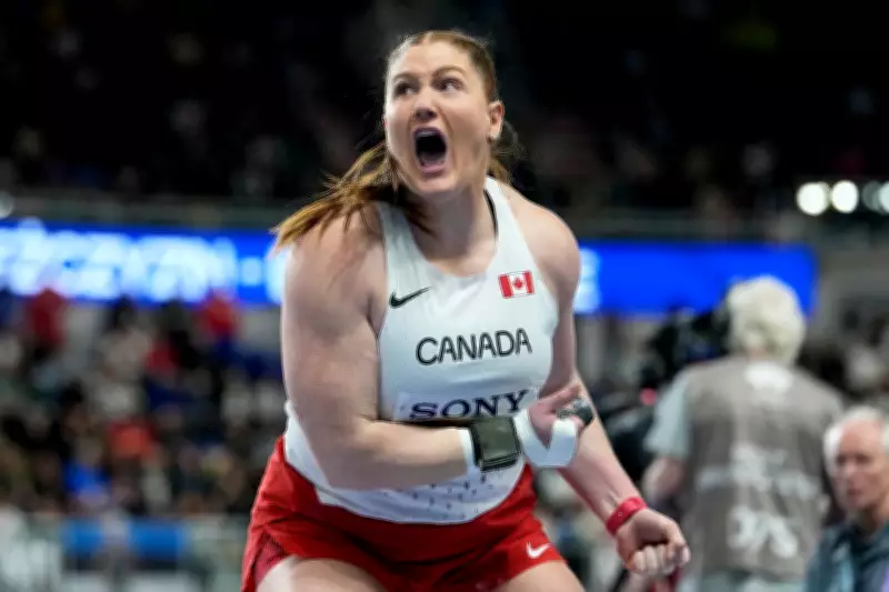 Sarah Mitton Secures Silver for Canada at World Indoor Athletics Championships