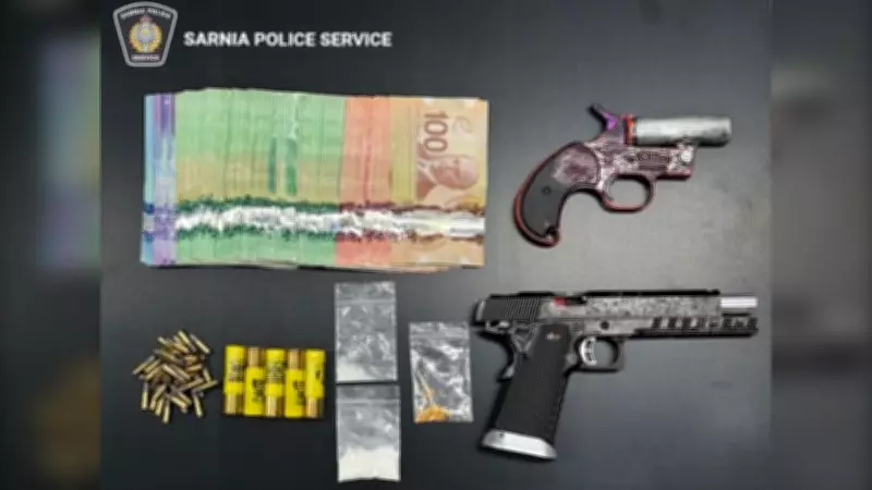Sarnia Police Seize Thousands in Drugs and Weapons During Major Raid
