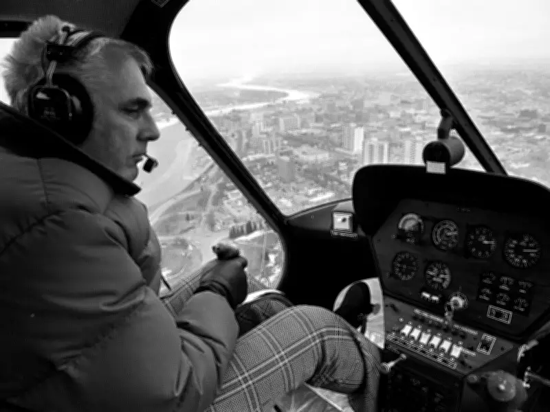 Saskatoon's 1977 Sky Traffic Watch: Helicopter Pilot Bill Abbott's Aerial Reports