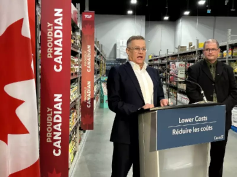 Secretary of State Announces Tax Breaks and Shopping Canadian to Aid Albertans