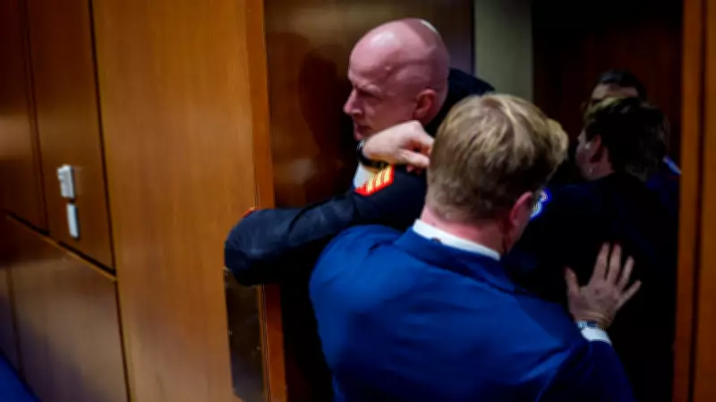 Senator Sheehy Assists in Removing Protester, Sparking Controversy Over Force