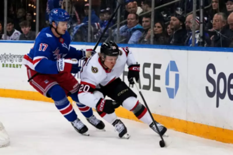 Senators Set NHL Record, Hold Rangers to Fewest Shots Since 2003