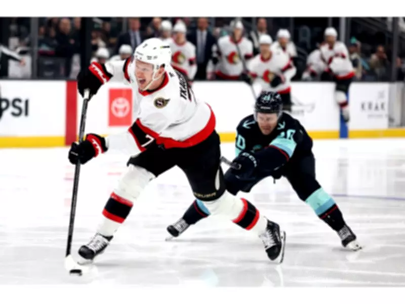 Senators Triumph Over Kraken 7-4 Despite Losing Jake Sanderson to Injury