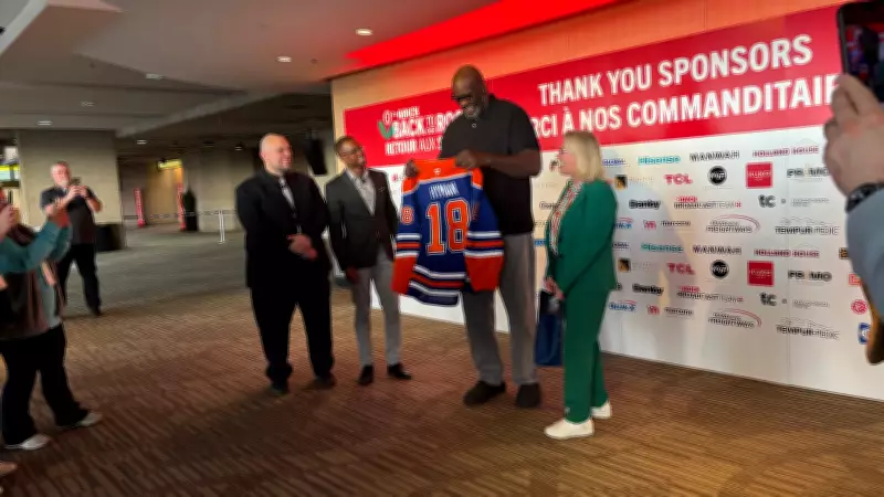 Shaquille O'Neal and The Brick Launch 'Shaqopedic' Furniture Line in Edmonton