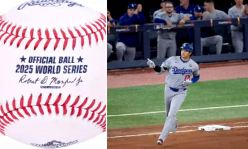 Shohei Ohtani's Historic World Series Home Run Baseball Hits Auction Block
