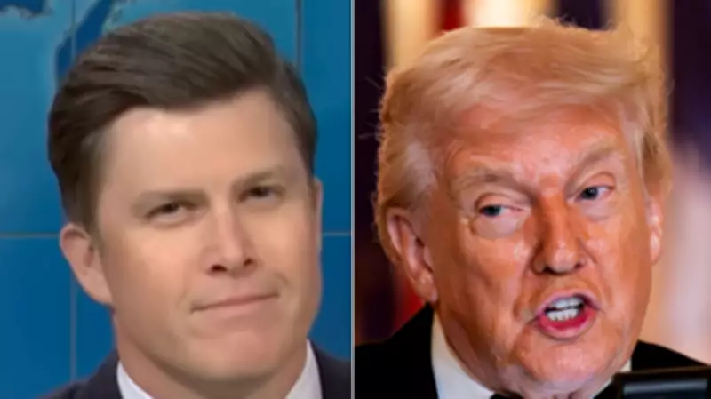 SNL's Colin Jost Mocks Trump with His Own 2011 Iran Warning