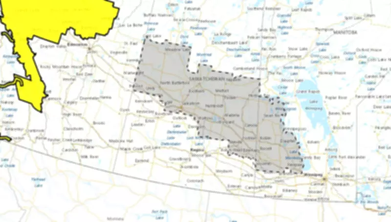 Snowfall Warning Issued for Central Saskatchewan as Cold Air Returns