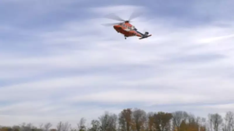 Snowmobile Accident in Barrie Sends Rider to Hospital with Serious Injuries