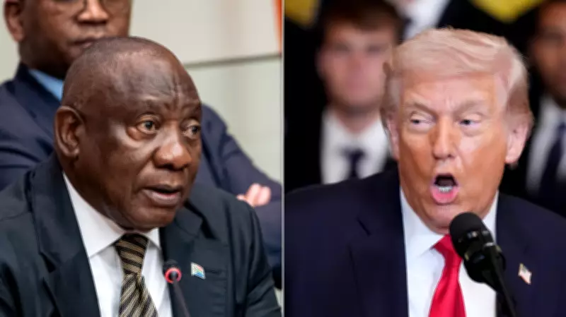 South African President Ramaphosa Slams Trump's Refugee Policy as Racist